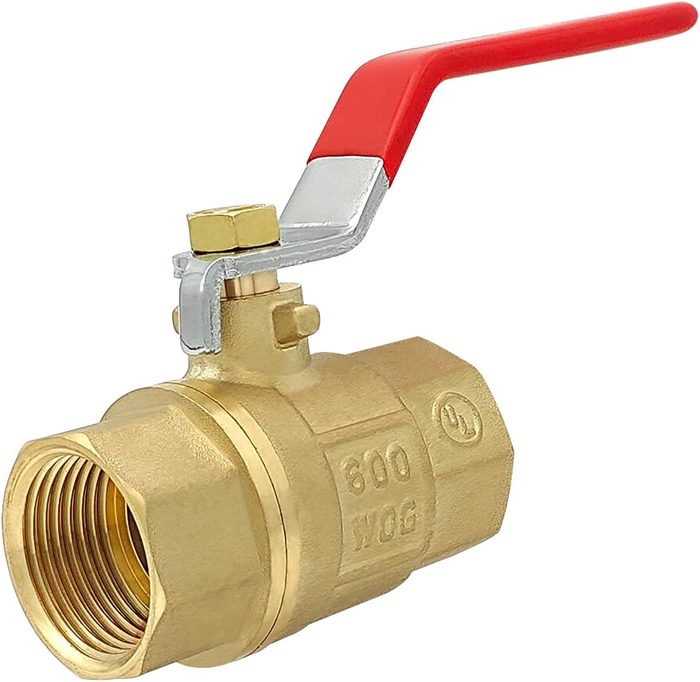 1/2" F-NPTxF-NPT Full Port Hot Forged Brass Ball Valve