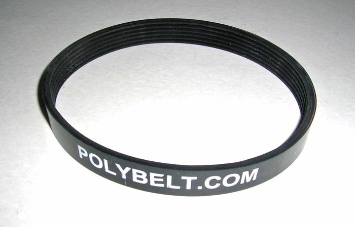 Poly V Micro-V Ribbed V-Belt 200J10