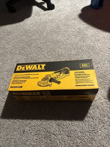 4.5-in 20-volt Max Trigger Switch Cordless Angle Grinder