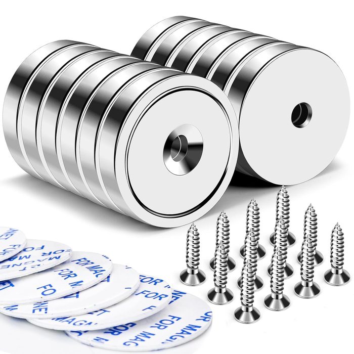 Strong Rare Earth Neodymium Magnets with Screws