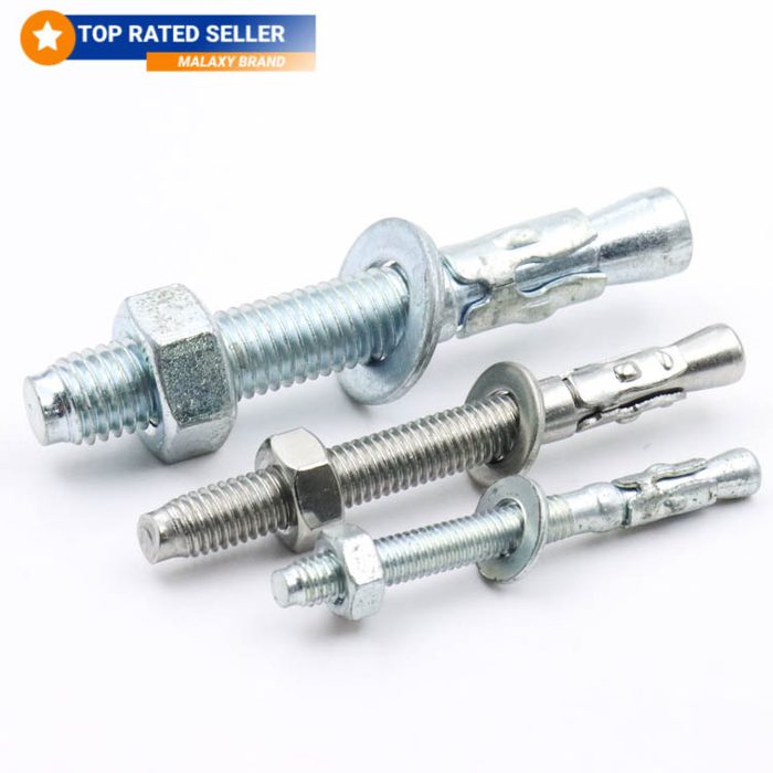 Seismic Grade Wedge Anchors 1/2 to 3/4 Sizes 3 to 12 Lengths