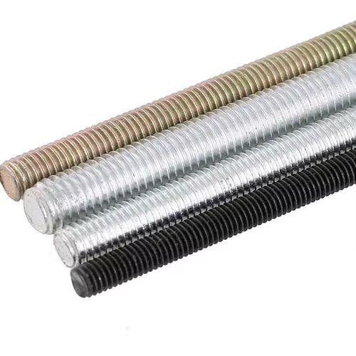 5/16"-24 x 12 ft ASTM A307 Gr A Zinc Plated Low Carbon Steel Threaded Rod