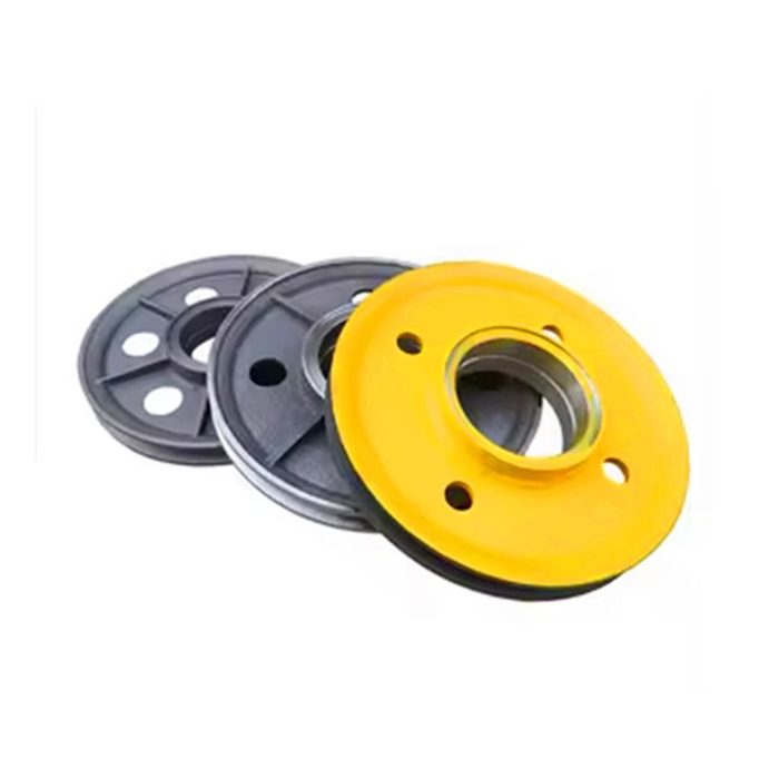 Large Diameter Steel Tower Crane Wire Rope Sheaves