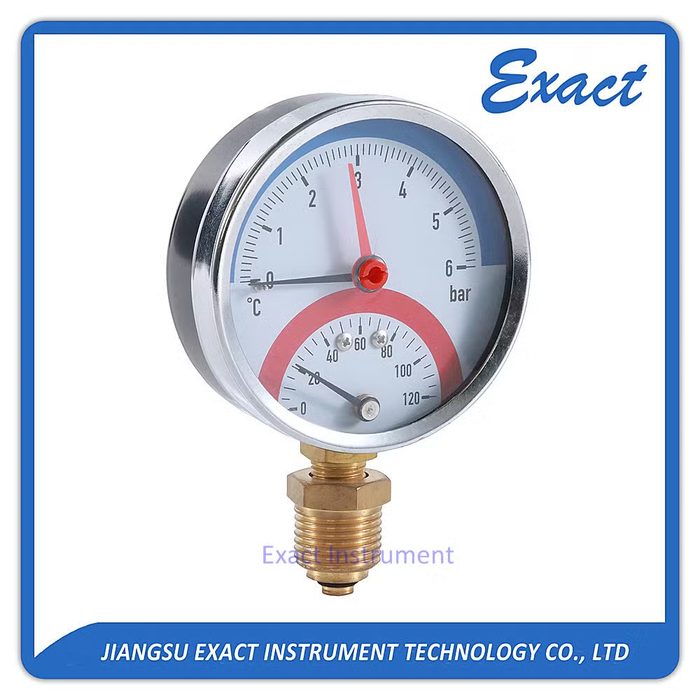 Water Flow Gauge, Temperature and Pressure Test Gauge