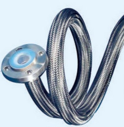 Flexible PTFE Hose with ANSI Flange
