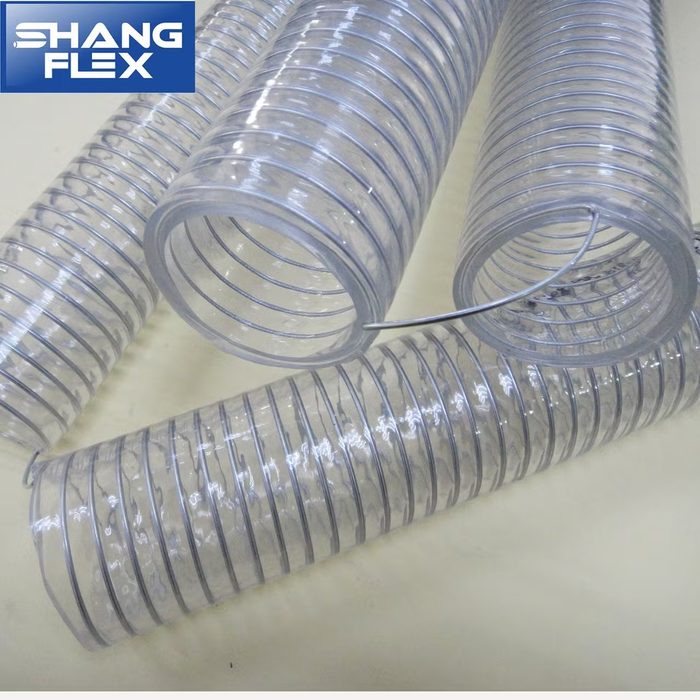 Clear Flexible PVC Suction and Discharge Hose