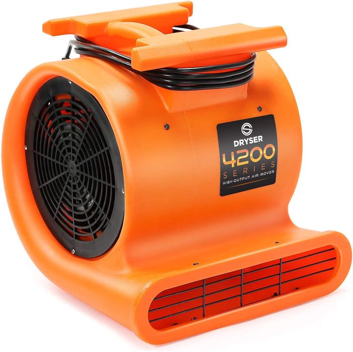1 HP 120V 3-Speed Carpet Dryer Blower