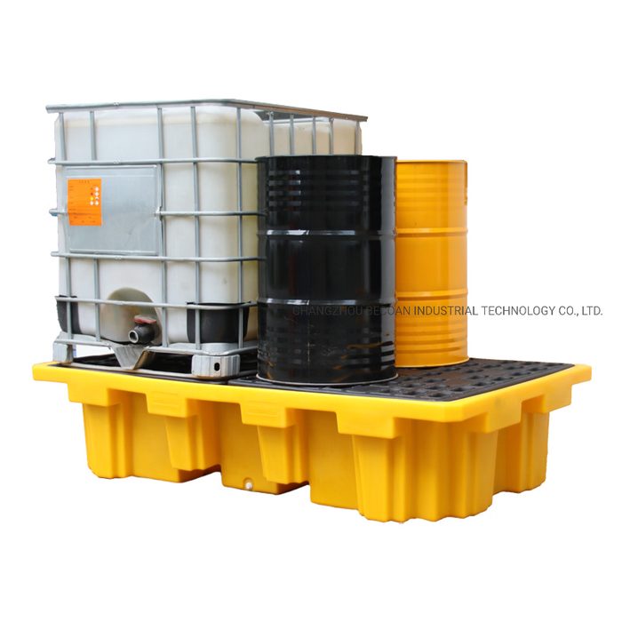 4-Way Entry IBC Spill Containment Pallet