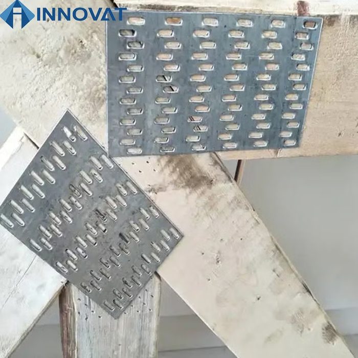Galvanized Steel Roof Truss Plate Truss Nail Plate Wood Gusset Plate