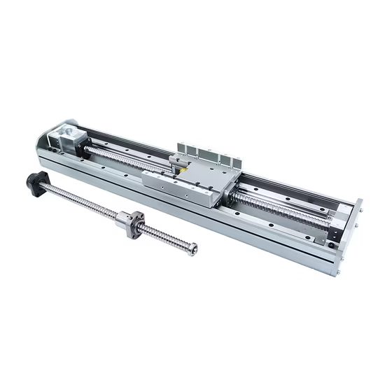 CNC Effective Stroke Single Axis Robot Motor Driven Ball Screw