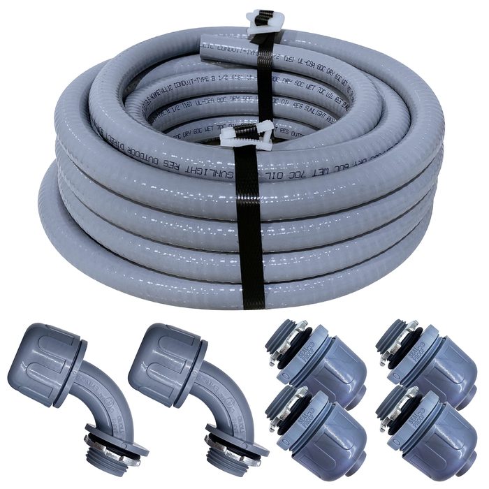 Liquid-Tight Conduit and Connector Kit