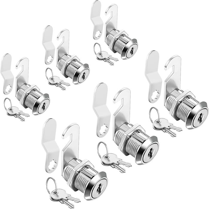 Cam Lock, Keyed Alike, 1 inch Cabinet Lock