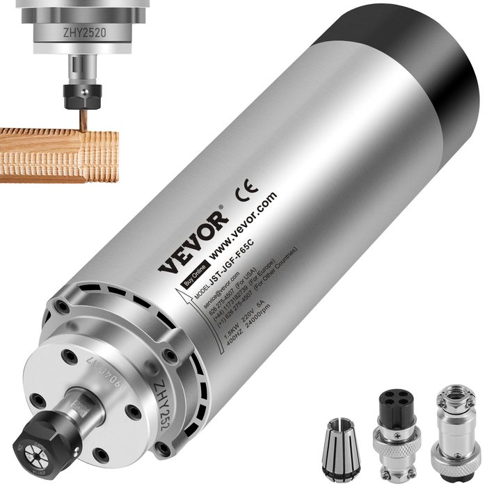 1.5kW Air-Cooled CNC Spindle Motor