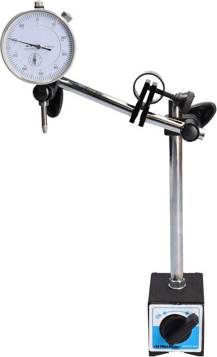 Dial Test Indicator with Magnetic Flexible Base Stand