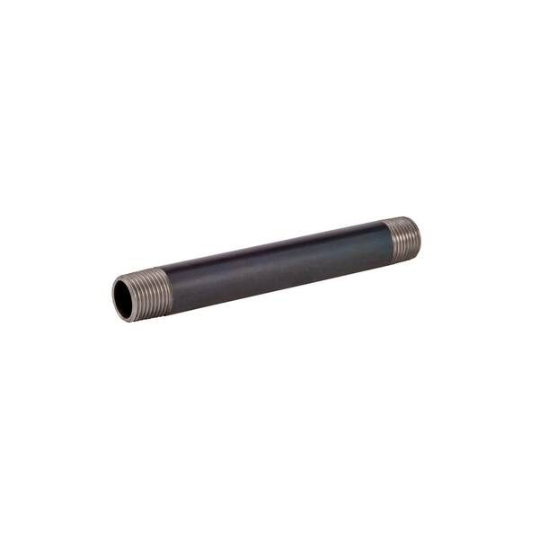 1/2 in. X 6 in. Black Pipe