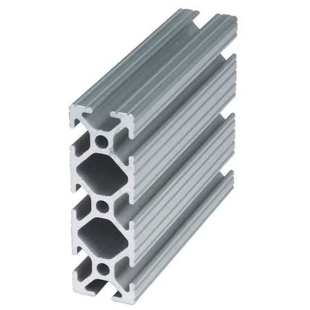 Extrusion, T-Slotted, 10S, 72" L, 1" W