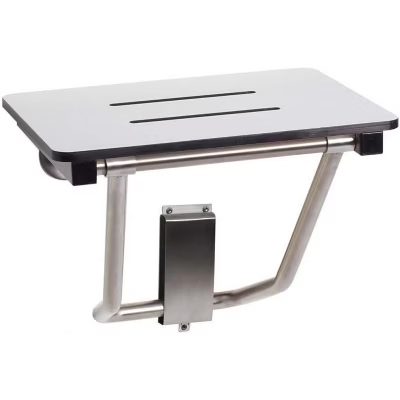 Phenolic Folding Wall Mount Shower Seat