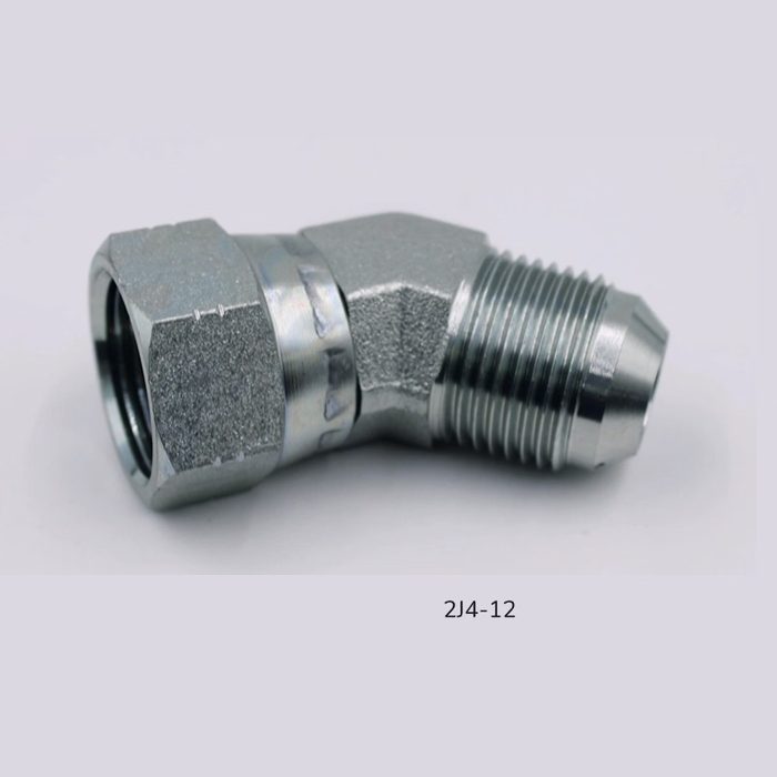 45-degree Elbow JIC Hydraulic Hose Connector