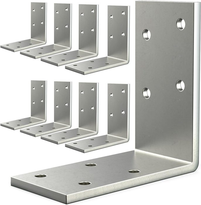 Heavy Duty L Corner Galvanized Steel Angle Brackets