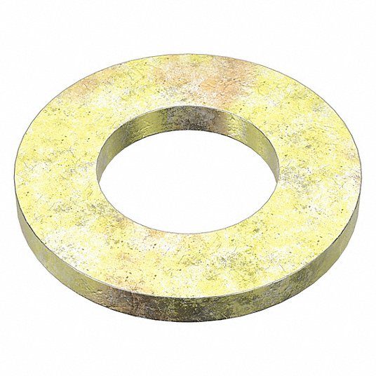 Zinc Yellow Steel Flat Washer