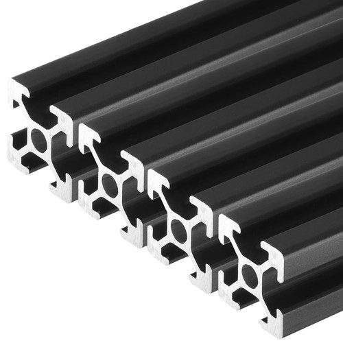 2020 Black T-slot Aluminum Profile 300mm