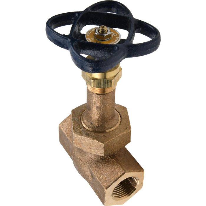 1/4 in. Bronze 3-Way Globe Valve Fitting