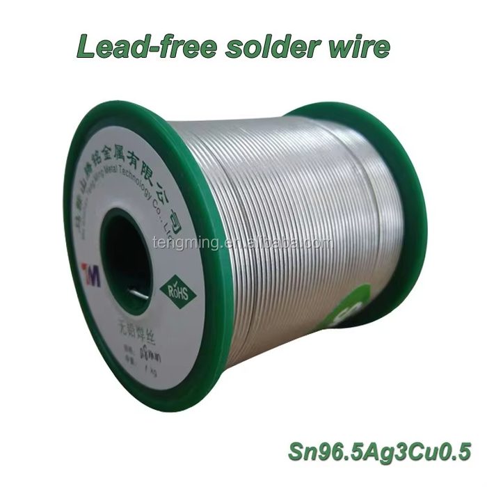 Lead-Free Solder Wire - 96.5/3/0.5, Tin/Silver/Copper S-