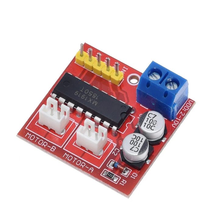 2.5A Dual bridge brushed DC motor Drive Controller Board Module for Arduino smart car robot MX1919