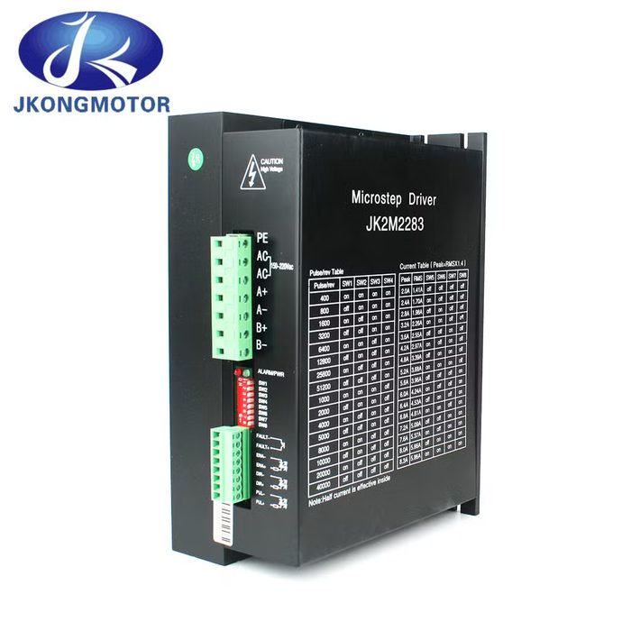 JK2M2283 Digital 3 Phase Stepper Driver, 110-230V AC, 0.7A-7.0A