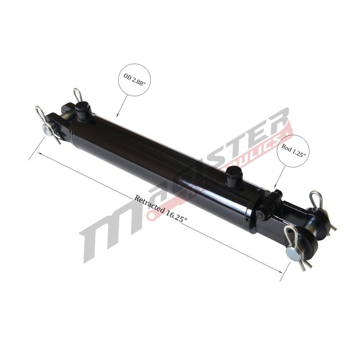 Hydraulic Cylinder 2.5" Bore, 6" Stroke