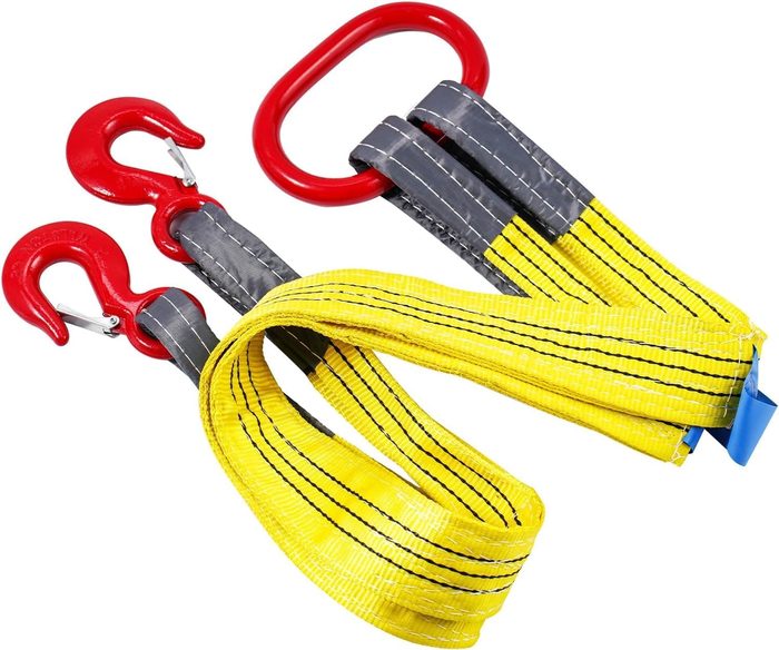 Polyester Lifting Slings Straps with Hooks