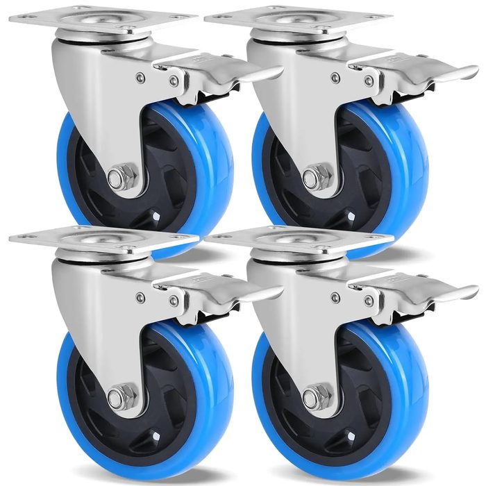 Swivel Castors with Brake