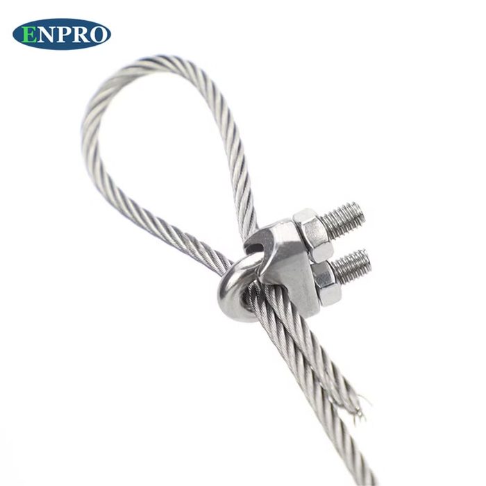 Wire Rope Clip with Anti Detachment Design