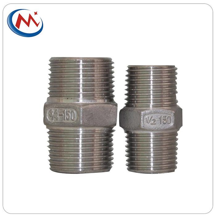 Stainless Steel NPT BSPT Threaded Nipples