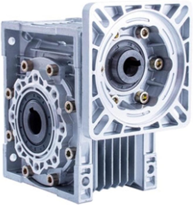 90 Degree Gearbox Worm Gear Speed Reducer, 5:1-80:1 For 9mm Or 11mm Input Shaft