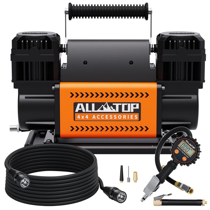 Portable Dual-Cylinder Air Compressor