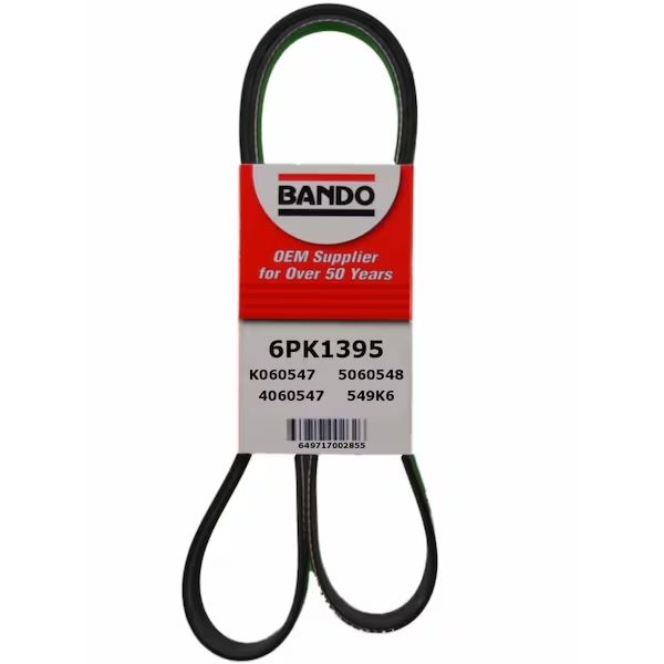 Serpentine Belt 6PK1395