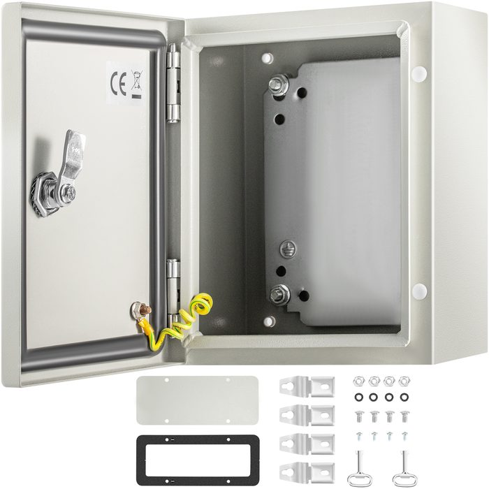 Electrical Enclosure Box IP65 NEMA 4X, 10 x 8 x 6 inches