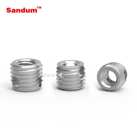 Stainless Steel Slotted Threaded Inserts for Aluminum