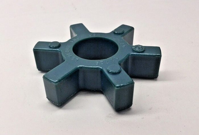 Jaw Coupling, 14mm Blue Thermoplastic Polyurethane