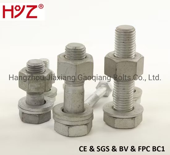 Heavy-Duty CNC Alloy Steel Structural Bolt