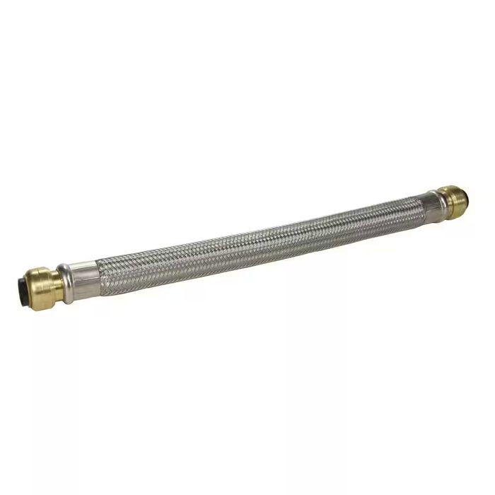 Tectite 1/2 in. Push-To-Connect x 1/2 in. Flexible Stainless Steel Braided Hose