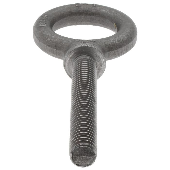 Fixed Lifting Eye Bolt, With Shoulder, 3/8-16 Thread, Grade 1030 Steel