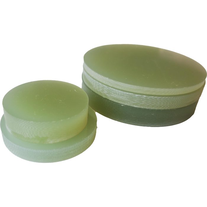 Garolite (G-10/FR4) Disc, 2" Dia, 3/8" Thick