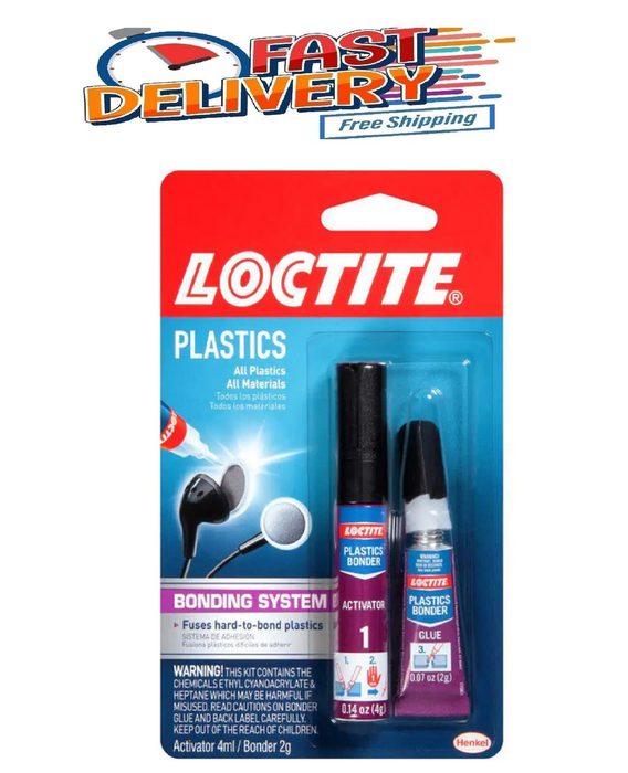 Plastics Bonding System 2 Part Cyanoacrylate Adhesive