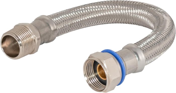3/4 in. FIP x 3/4 in. FIP x 24 in. Stainless Steel Water Heater Supply Line
