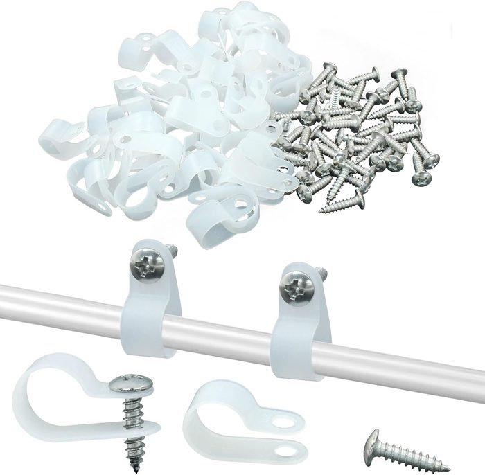 1/2 in. Nylon Rope Light Cable Clamp
