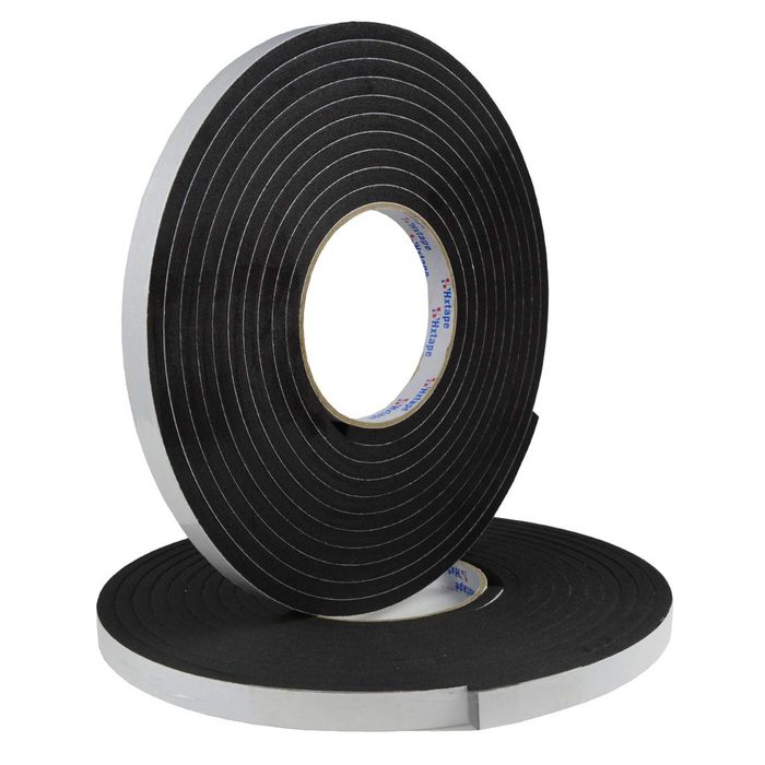 Seal Foam Tape, 1/4" Thick-1/2-16.5 ft