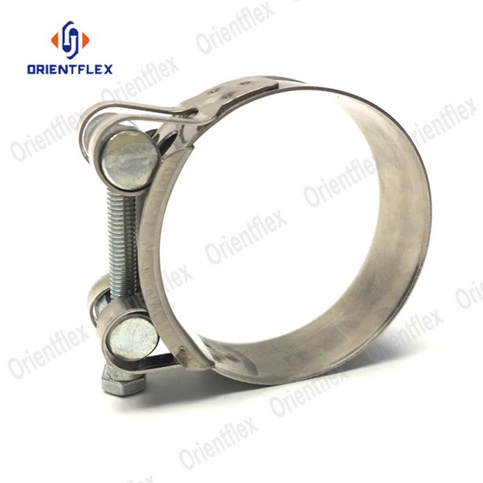 Extra Wide/Thin Marine Grade Stainless Steel Hose Clamp