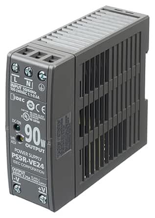 AC/DC DIN Rail Power Supply (PSU), Switching, 1 Output